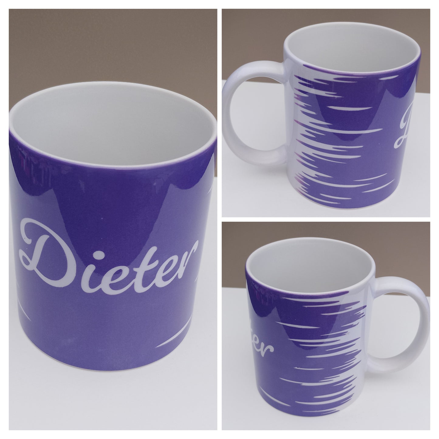 Muster Kaffeebecher Streifen - wie auf den Bildern zu sehen