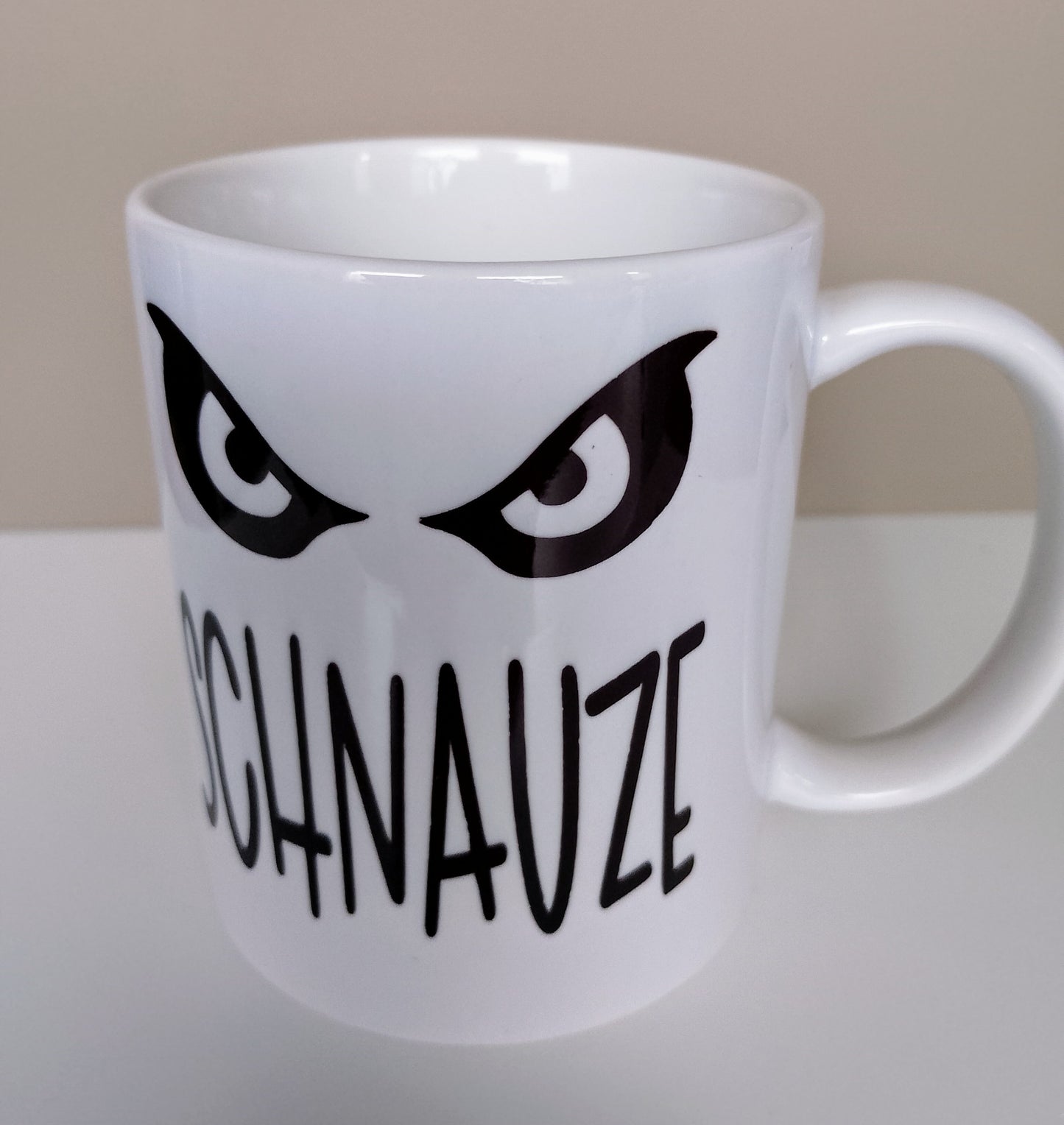 Kaffeebecher frech schwarz - diverse Varianten