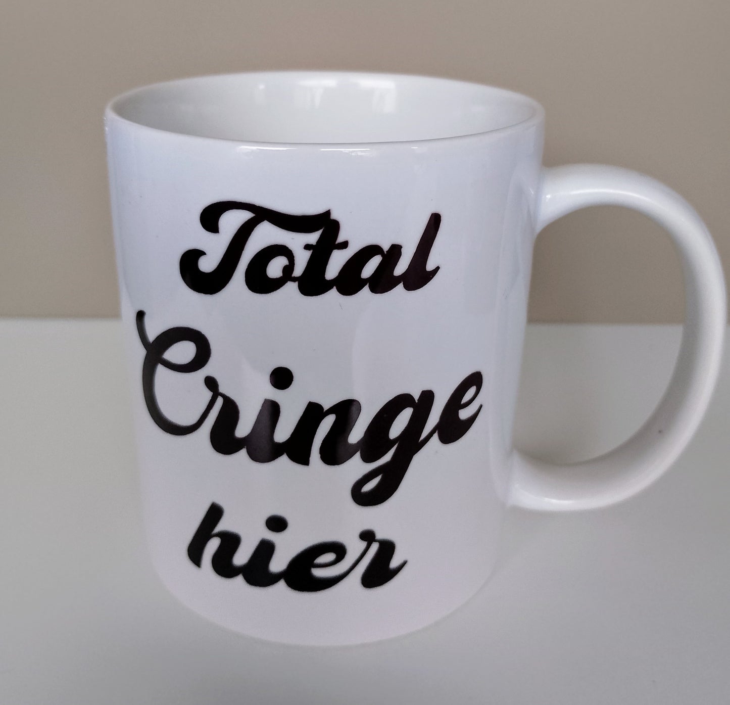 Kaffeebecher frech schwarz - diverse Varianten
