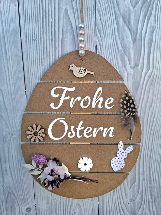 Wanddekoration / Türanhänger Ostern für den Innenbereich