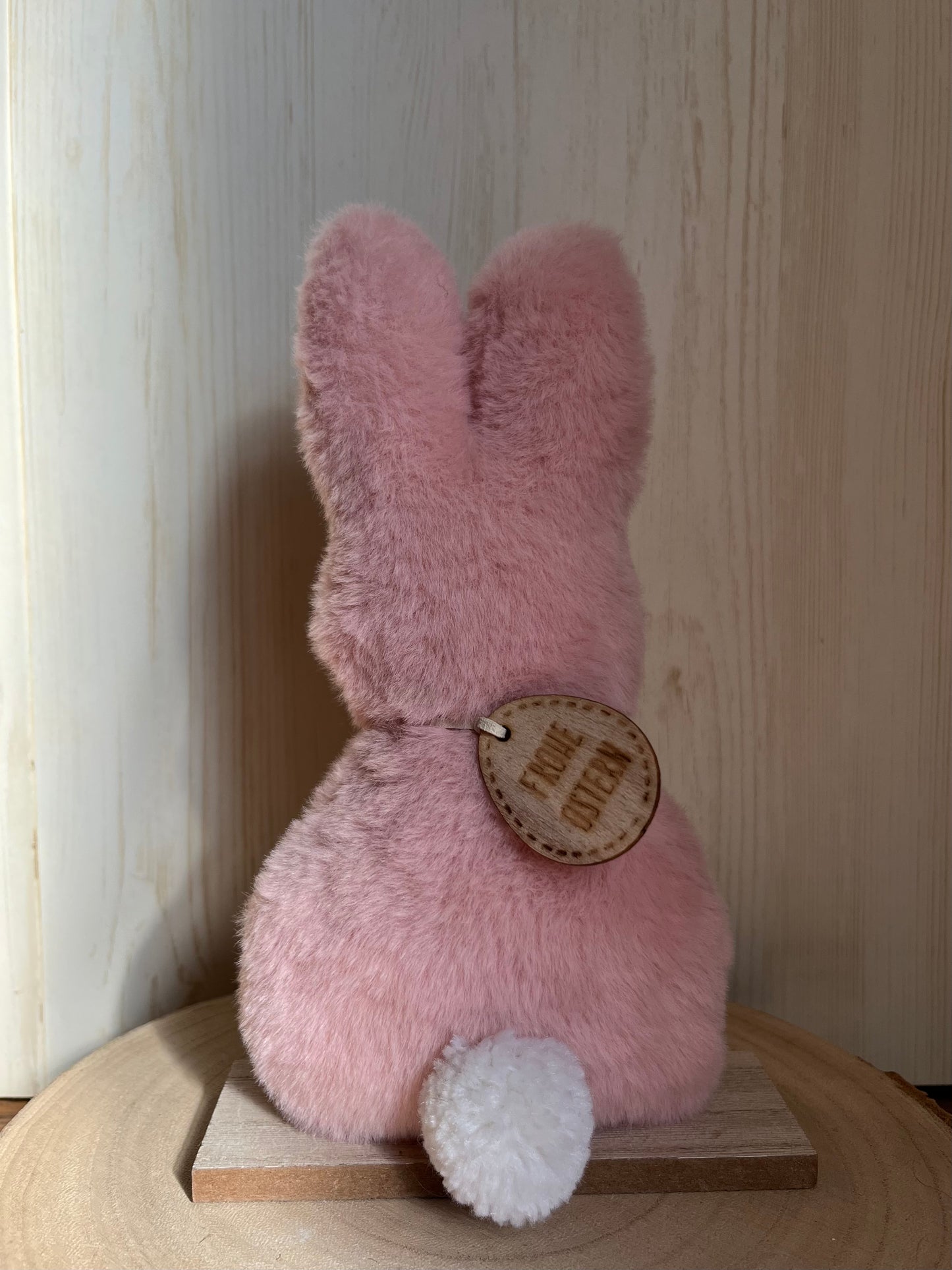 Plüschhase rosa ca. 25 cm hoch